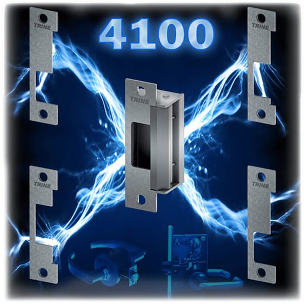 Stainless Steel, Bright Stainless Steel, For Use With: 4100 Series Electric Strikes